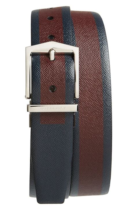 burberry james leather belt|burberry reversible leather belt.